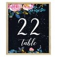 thumbnail image 4 of Darling Souvenir Elegent Floral & Galaxy Table Numbers Decorative Table Top Cards DIY-5" x 7" (1 to 50), 4 of 4