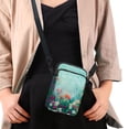 thumbnail image 4 of HELLHERO Double Layer Underarm Shoulder Bag, Polyester Shoulder Bags for Men, Women, Tulip, 4 of 6