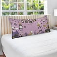 thumbnail image 4 of GZHJMY Magic Vintage Halloween Pillowcase Plush Pillowcase for Hair and Skin, Soft Standard Size Pillow Cases Zippered Queen Pillow Case Set of 1-21x54in Home Decor, 4 of 7