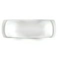 thumbnail image 2 of Finest Gold 14K White Gold 8 mm Standard Comfort Fit Wedding Band, Size 10.5, 2 of 3