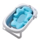 thumbnail image 1 of Baby Bath Cushion Pad Adjusted Mesh Support Baby Bath Floating Mat for Infants Newborn Light Blue, 1 of 4