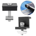 thumbnail image 3 of Solar Panel Bracket Fixing Pv End Clamp Middle Clamp Mounting 30Mm/35Mm Black 35Mm Medium Clamp, 3 of 5