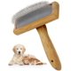 thumbnail image 1 of Cepillo para mascotas, peine autolimpiante para perros y gatos, cepillo de aseo para mascotas adecuado para cabello largo y corto, herramienta de depilación para perros y gatos Feliz Sencillez, 1 of 4