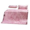 thumbnail image 1 of Toystoory Colchoneta plegable de seda helada para dormir, colchoneta de verano para dormir, 3 uds. Juegos de cama rosa 1.5x1.98m, 1 of 6