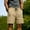 Khaki, variant on Men's Hiking Cargo Shorts Stretch Quick Dry Lightweight Relaxed Fit Shorts for Men Fishing Athletic Shorts with Zipper Pockets Big and Tall Size S-3XL Khaki
