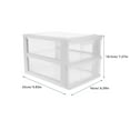 thumbnail image 2 of Raindrops 1Set Tabletop Storage Drawers For Desktop Organizer Home Office Use, 2 of 8