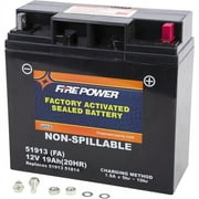 Fire Power Factory Activated Sealed Maintenance Free Battery - 51913 FA