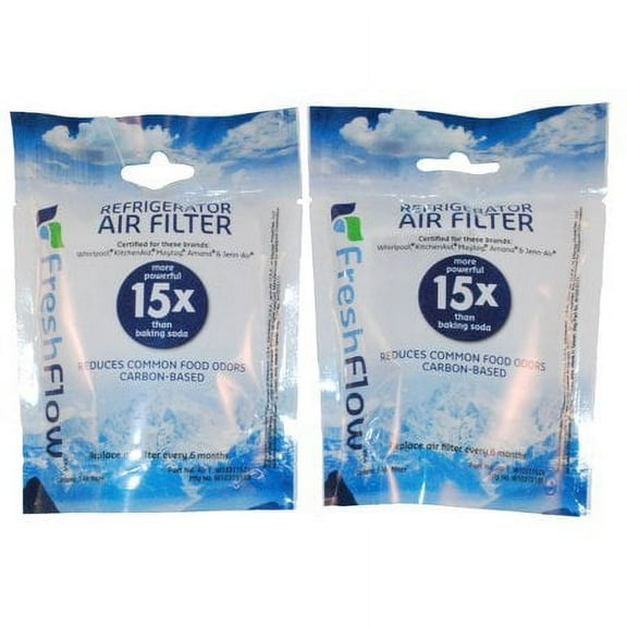 Whirlpool Freshflow Electrostatic Replacement Air Filter Cartridge, 2 Pack