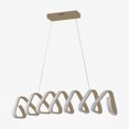 thumbnail image 3 of Lámpara LUXOR Tipo Candil Colgante Led Dorada Luxica Lighting 6263 G, 3 of 10