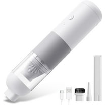 Sesiiduo Car Vacuum Portable Cordless, Strong Suction 5000PA, Quick Cleaning for Vehicle, House, Office, White