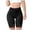 Black-1, variant on 1 Pack Slip Shorts for Women Under Dress,Anti Chafing Seamless Smooth Boyshorts Buttlift Panties Boxer Briefs for Women