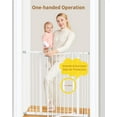 InnoTruth Baby Gate for Stairs and Doorways 29" 39.6", Extra 36" Tall
