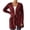 Wine, variant on Lixiuxyad Womens Cardigans Women's Long Sleeve Solid Color Casual Loose Fit Cardigan Wrap Front Open Knit Sweater Lightweight Comfortable Outerwear,Beige