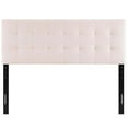 thumbnail image 4 of Modway Lily Biscuit Tufted Velvet King Headboard in Pink, 4 of 5
