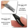 thumbnail image 6 of WHAMVOX  100 Pcs Electrical Testing Clamps Alligator Clips Leads Black, 6 of 8