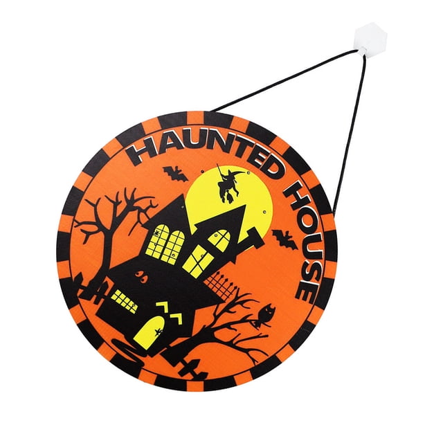 Yuarrent Letrero de Luz LED de Halloween 30V Trick or Treat Patrón de esqueleto Colgador con cuerda Colgante de ventana para puerta Jardín Patio Kits de decoración para fiestas Tipo 9 Yuarrent HA063929-09