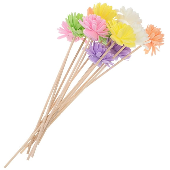 Hemoton 12pcs Infuser Sticks Diffuser Reed Fragrance Strips Bulk Reed Diffusers Sticks Diffuser Flowers Diffuser For Essential Oils Diffuser Reeds Sticks