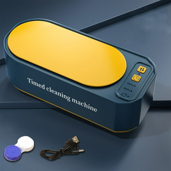 Jewelry Cleaner- 3-speed Frequency Switching--speed Timer Function 535ML Portable Household Cleaning Machine -Ring Glasses Watches Denture Clean