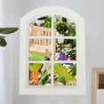 thumbnail image 4 of Gazechimp - Ventana para casa de muñecas (6 paneles, 1:12, accesorios para muebles en miniatura, miniventana de madera, accesorio para colección de casas de muñecas, color blanco), 4 of 8