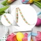 thumbnail image 5 of Cinta de Pascua, cinta colorida de primavera, rollo de cinta de satén para manualidades de bricolaje, costura, B, 5 of 6
