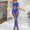 Blue, variant on Sexy Lingerie for Women Sexy Lingerie Sleepwear Nightwear Body Stocking Fishnet Bodysuit Sheer Lingerie