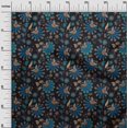 thumbnail image 3 of oneOone Polyester Spandex Navy Blue Fabric Block Craft Projects Decor Fabric Printed By The Yard 56 Inch Wide-T1, 3 of 6