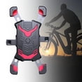 thumbnail image 3 of Soporte para teléfono para motocicleta, soporte para teléfono para bicicleta, soporte para teléfono estable Rojo, 3 of 7