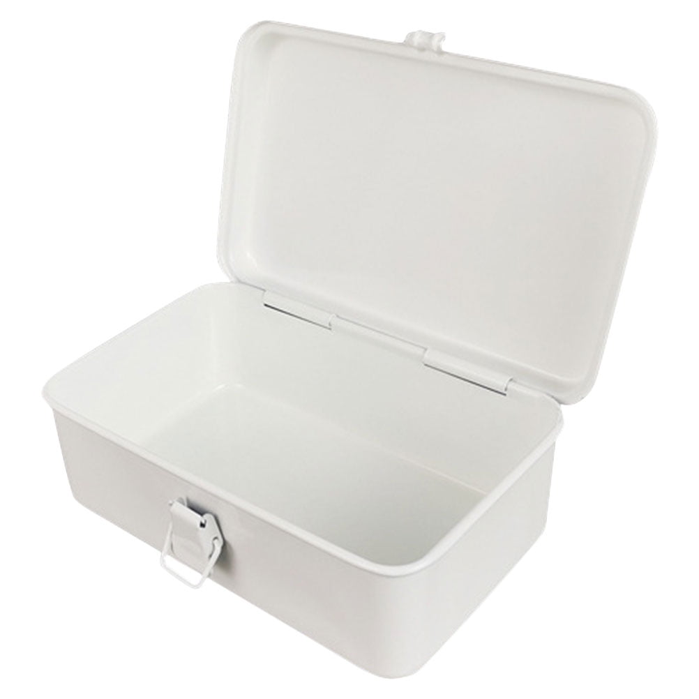 Metal Tool Box Reusable Tool Box Lockable Toolbox Metal Storage Box Vintage Storage Box