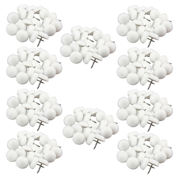 Almohadilla para Pies de Fieltro de 1000 Piezas 14mm, Protector Deslizante para Uñas, Muebles, Sillas, Patas de Mesa