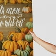 Facannap Pumpkins Waterproof Shower Curtain Various Sizes 100