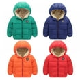 thumbnail image 7 of Winter Coats for Kids 3D Color Down Alternative Hoods Baby Boys Girls Coat for 2-7T, 7 of 7