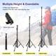 thumbnail image 3 of UBeesize 62 Phone Tripod & Selfie Stick, Camera Tripod Stand with Wireless Remote and Phone Holder,Compatible with iPhone Android Phone, Perfect for Selfies/Video Recording/Live Streaming Black, 3 of 5