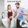 thumbnail image 6 of LShunze Towel Ring for Bathroom, Stainless Steel Hand Towel Holder for Wall Mounted, Heavy Duty Towel Hanger Towel Racks for Bathroom, Kitchen, 6 of 8