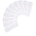thumbnail image 1 of Sublimation Blanks White Sleeves Popsicle Holders Bags, Neoprene Fabric, 10 Pack, 1 of 5