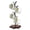 Brown Black / Flower, variant on Brown Black / Flower Mug Tree Storage Rack 4 Hook Countertop Kitchen Organization