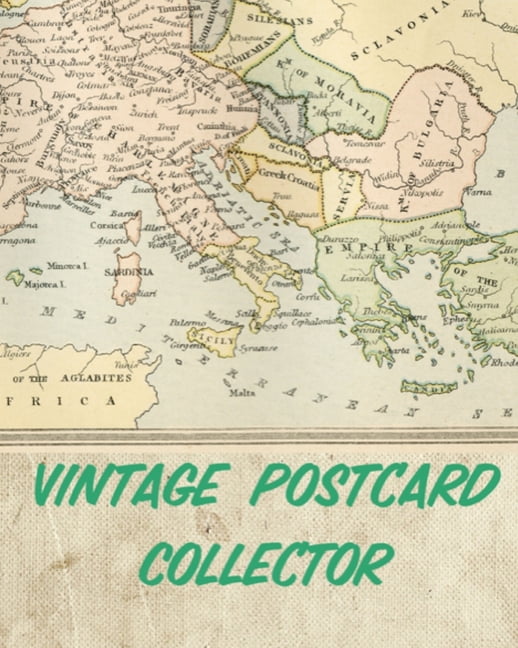 Vintage Postcard Collector Postcard Collection Postcard Date