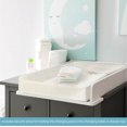 thumbnail image 6 of LA Baby 4-Sided 32" Diaper Changing Pad with 100% Organic Cotton Top Layer on Waterproof Cover, Ecru, 6 of 6