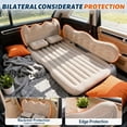 thumbnail image 3 of Portable Plush Folding Car Bed with Storage Bag & Repair Kit, Skin-Friendly Inflatable Mattress for Camping, Beach, Picnic, Road Trip, Pool & Party Use, 3 of 15