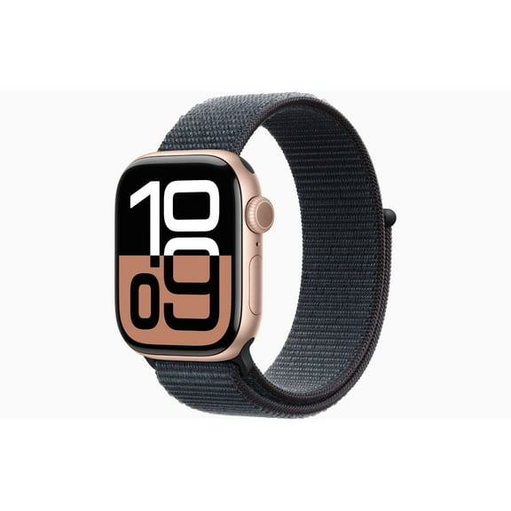 Restored Apple Watch Series 10 Aluminum 42mm A3001 (GPS Only, No Cellular) Rose Gold (Refurbished)