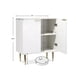thumbnail image 3 of 29-pulgada almacenamiento gabinete con doors - adjustable estante, moderno kitchen buffet gabinete, sideboard, y coffee bar gabinete para kitchen, dining room, y hallway, 3 of 6