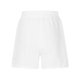 thumbnail image 6 of HUJlwoi Womens Shorts Summer Drawstring Elastic Waist Shorts with Pockets Loose Beach Vacation Shorts Lounge Clothes, 6 of 6