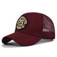 thumbnail image 2 of Unisex Breathable Mesh Baseball Cap Retro Style Stylish Accessory for Men and Women, 2 of 5