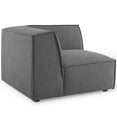 thumbnail image 2 of Modway Restore Polyester Fabric Sectional Sofa Corner Chair in Charcoal, 2 of 7