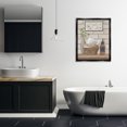 thumbnail image 4 of Stupell Industries Cottage Let It Go Bath Black Floating Frame Canvas Art, 25 x 31, by Pam Britton, 4 of 8