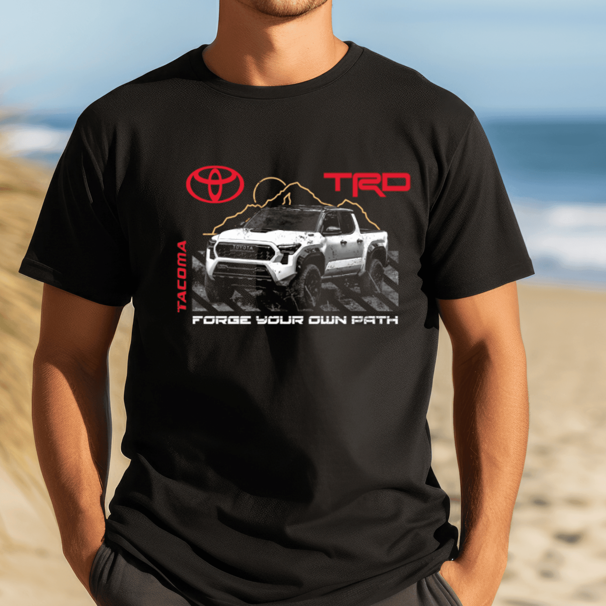 Toyota Tacoma Men's Big and Tall TRD Off Road T-shirt