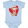 thumbnail image 3 of Inktastic Hug Sock Monkey Boys or Girls Baby Bodysuit, 3 of 5
