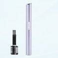 thumbnail image 1 of CHOK Eyebrow Trimmer  Electric Eyebrow Razor for Women Men Battery-Operated Facial Hair Trimmer with Painless Pull-Feeling Comb for Face Chicken Neck  Purple, 1 of 5