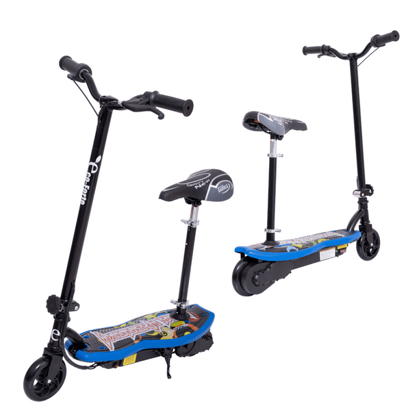 Scooter Patín Eléctrico Eco-forte Cd10a Asiento 120w 12km/h Azul