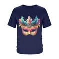 thumbnail image 4 of Ceisia Men's Summer Casual Printed Button-Up Turndown Collar/Lapel Gift Short Sleeve Shirt - Comfortable Daily Outdoor Wear, 4 of 5