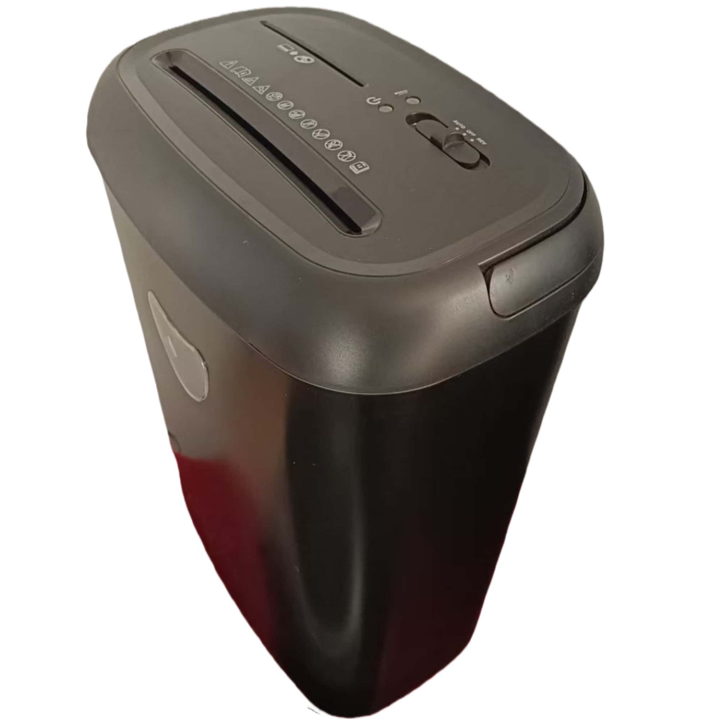 6.6 Gallon Shredded Paper Barrel, Cross-shaped Shredder, with Safety Anti-paper Jam Feature, Equipped with Three-mode Control Switch, Suitable for Both Home and Office Use